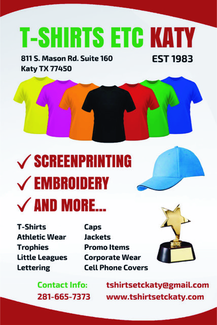 Katy T Shirt Sponsor